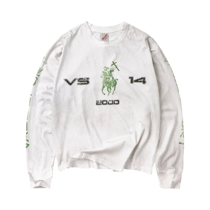 Vale Forever Crusader L/S T-Shirt White