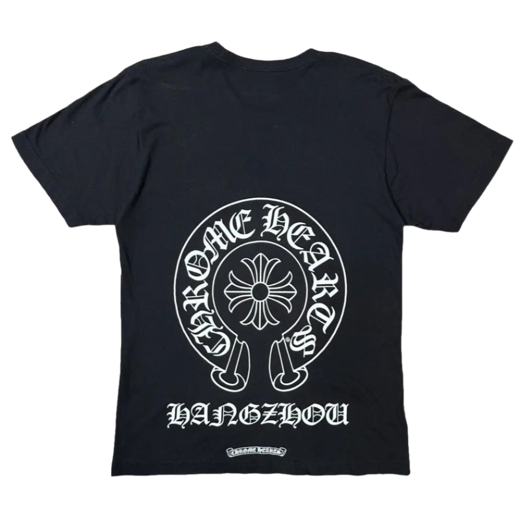 Chrome Hearts Hangzhou Exclusive Horseshoe T-Shirt Black