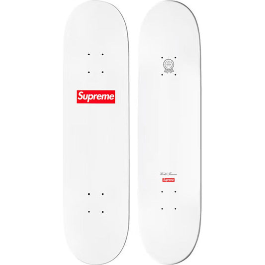 Supreme 20th Anniversary Box Logo Skateboard Deck White