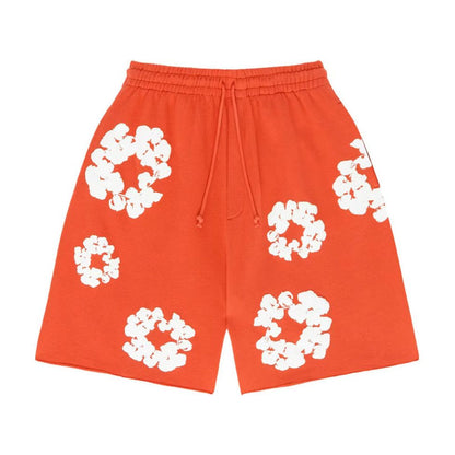 Denim Tears The Cotton Wreath Shorts Orange