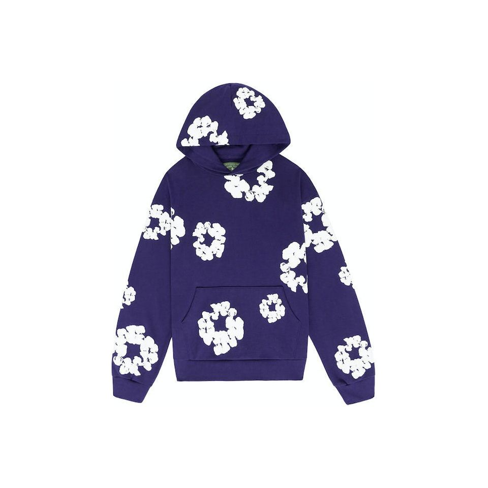 Denim Tears The Cotton Wreath Sweatshirt Purple