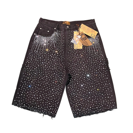 Birth Of Royal Child Redial 20k Diamond Jorts Washed Black