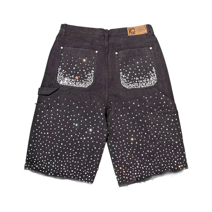 Birth Of Royal Child Redial 20k Diamond Jorts Washed Black