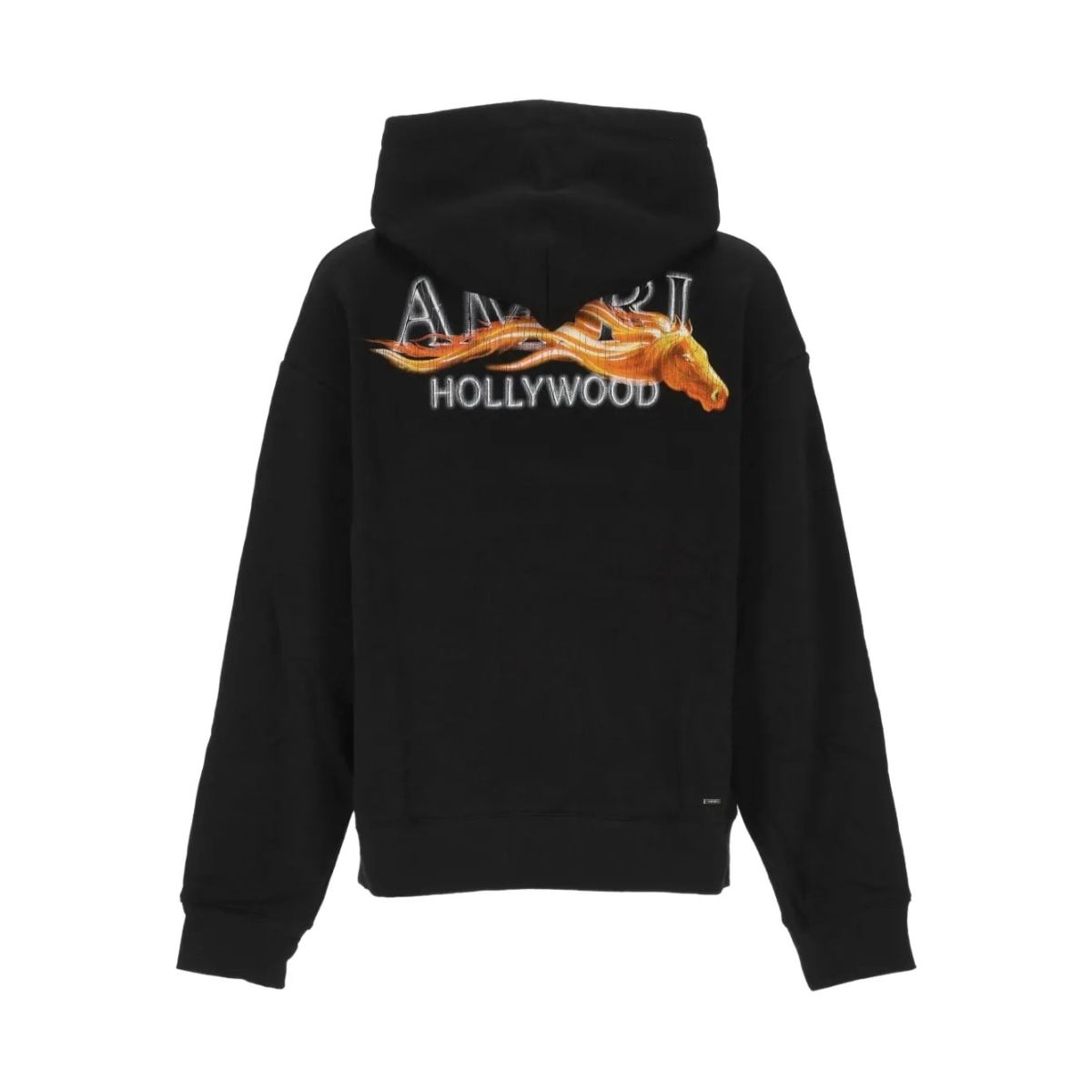 Amiri Hollywood Horse Hoodie Black