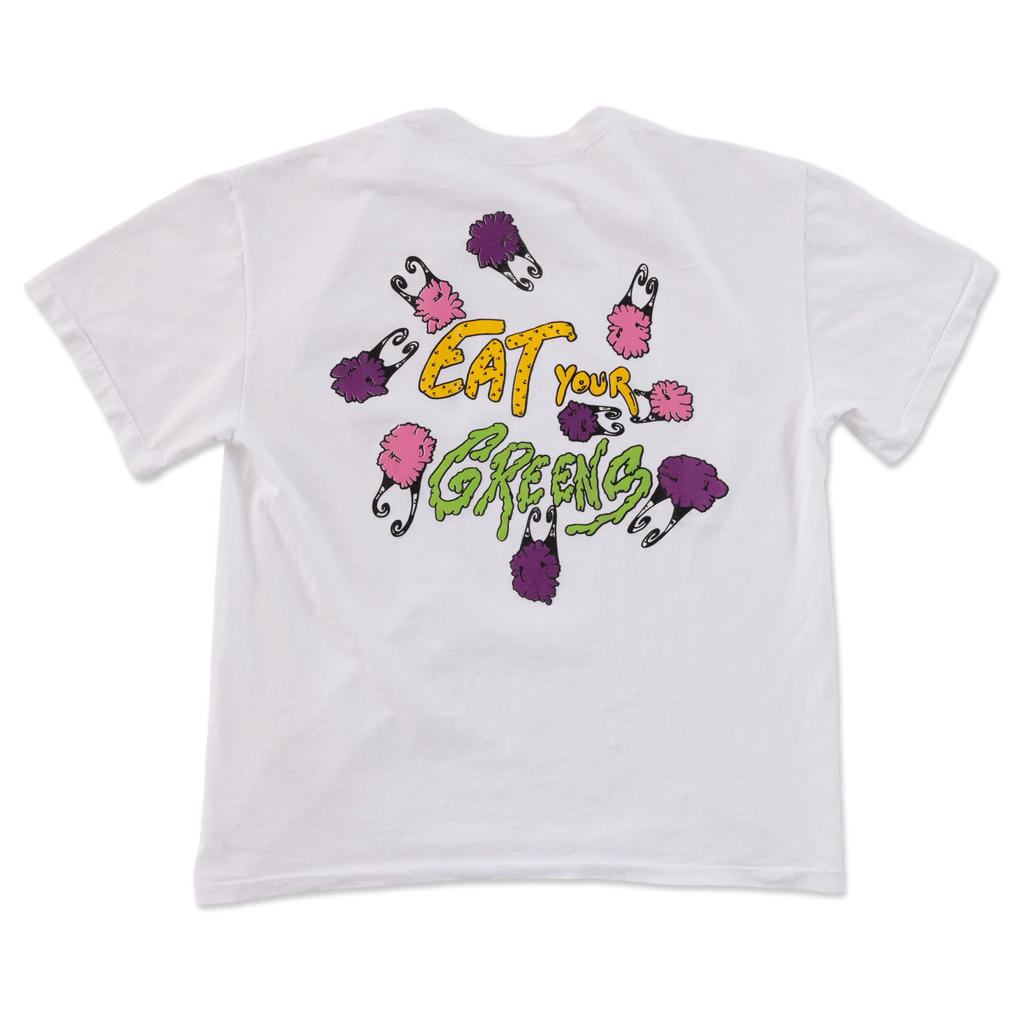 Matty Boy Anti Promo Eat Your Greens T-Shirt White