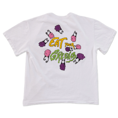 Matty Boy Anti Promo Eat Your Greens T-Shirt White