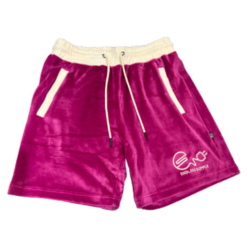 Endless Supply Shorts Velour Açai