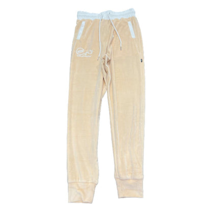 Endless Supply Velour Joggers Linen - ONLINE EXCLUSIVE!