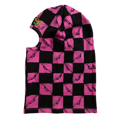 Matty Boy Anti-Promo Pink Checkered Ski Mask
