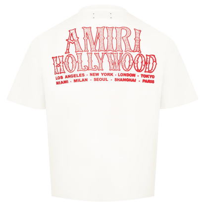 Amiri Hollywood City Tee Ivory