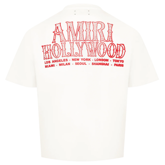 Amiri Hollywood City Tee Ivory