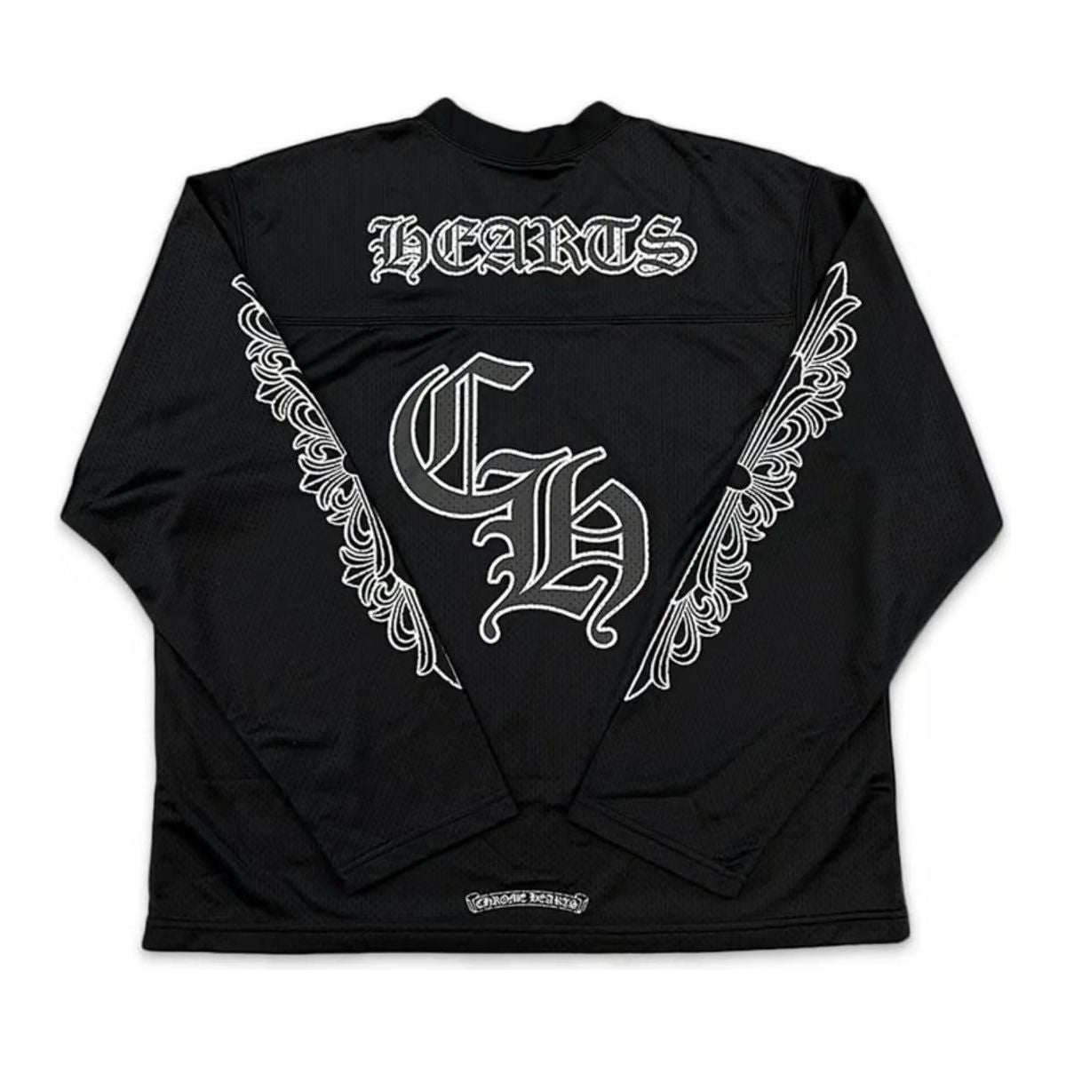 Chrome Hearts Sports Mesh Warm Up Jersey Black