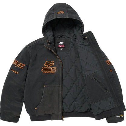 Supreme®/Fox Racing® Hooded Work Jacket Black