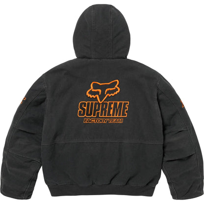 Supreme®/Fox Racing® Hooded Work Jacket Black