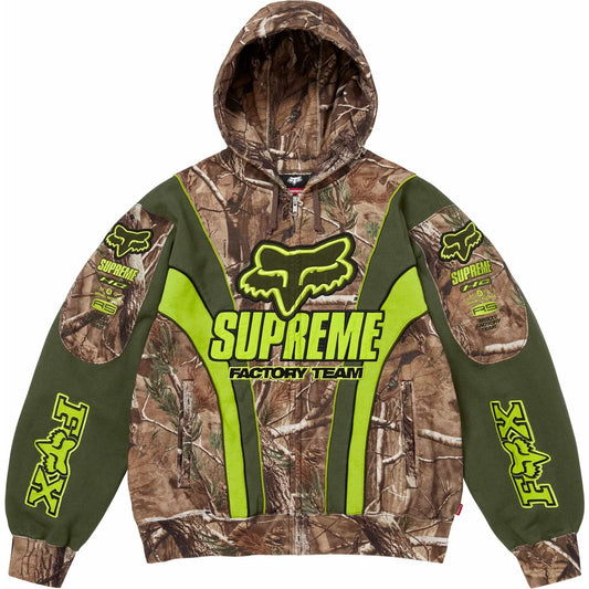 Supreme®/Fox Racing® Zip-Up Hooded Sweatshirt Realtree® AP Camo