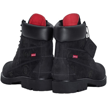 Supreme®/Timberland® Patchwork 6" Premium Waterproof Boot Black