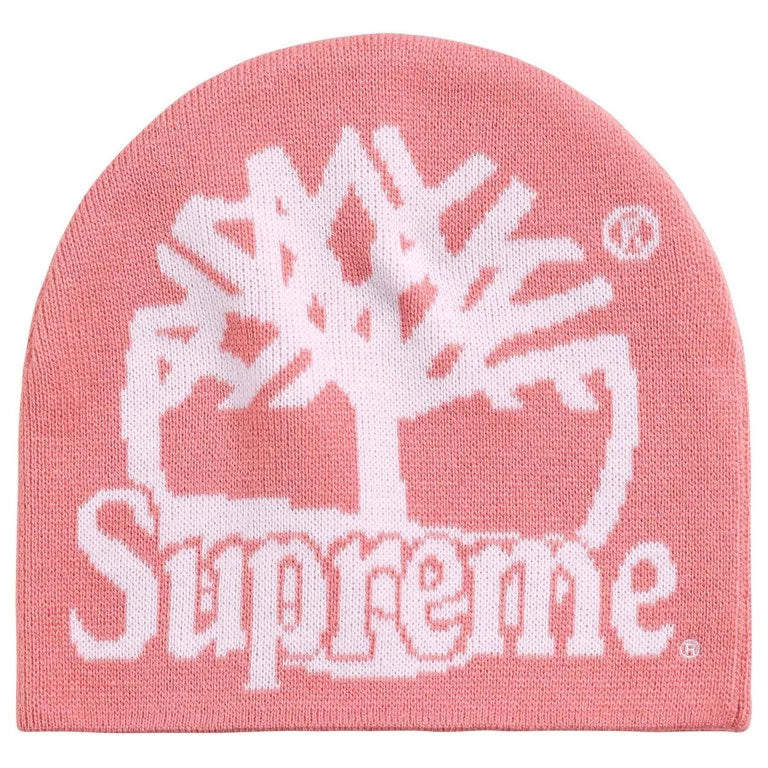 Supreme Timberland Beanie (FW26) Pink