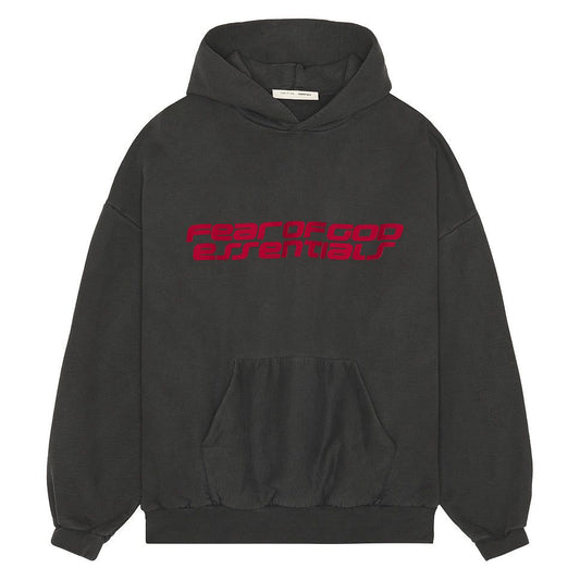 Fear of God Essentials Heavy Fleece 90s Hoodie Iron Grey