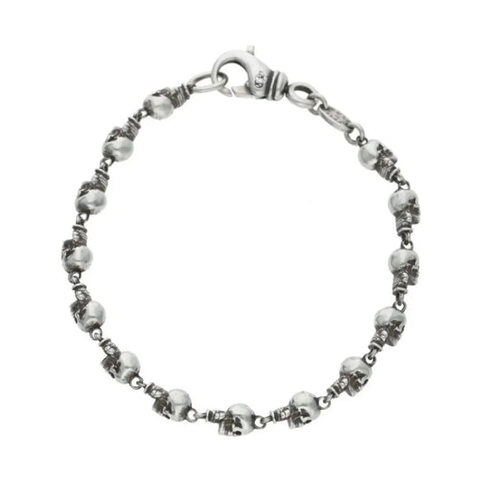 Chrome Hearts Foti Delphino Skull Bracelet