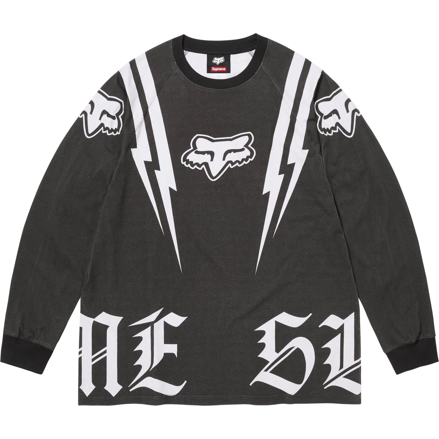 Supreme Fox Racing L/S Top Black
