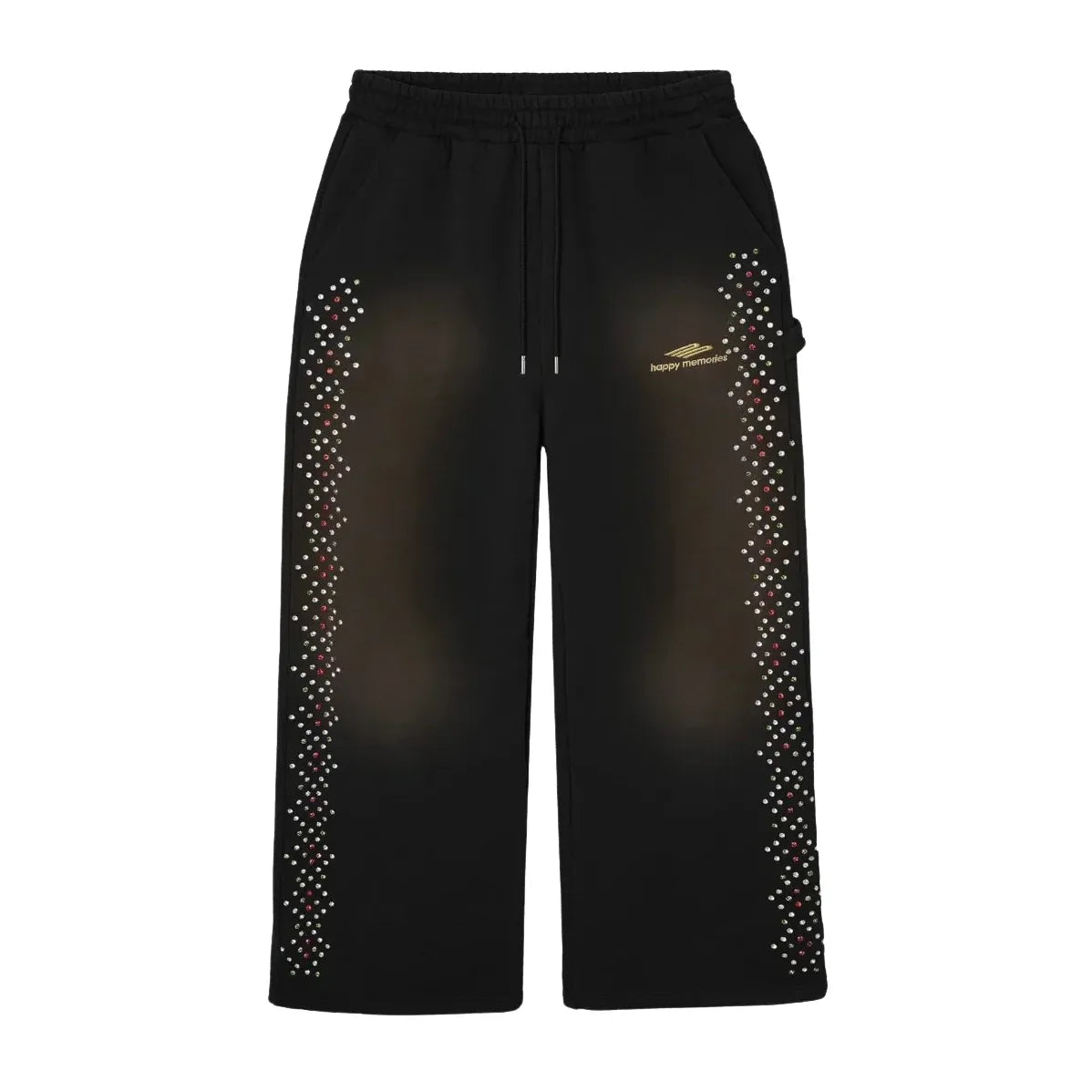 HMDD Crystal Sweatpants Black