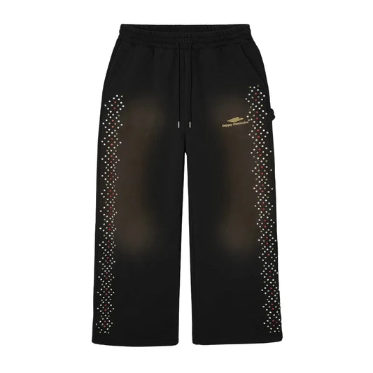 HMDD Crystal Sweatpants Black