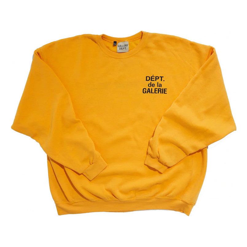 Gallery Dept. Art That Kills Reversible Crewneck Yellow