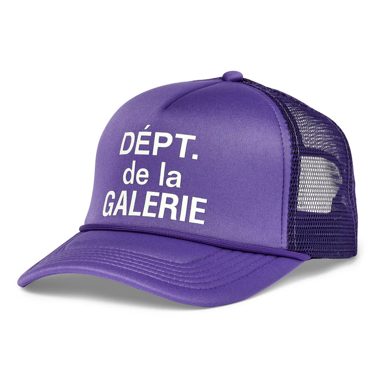 Gallery Dept. French Logo Trucker Hat Flo Purple