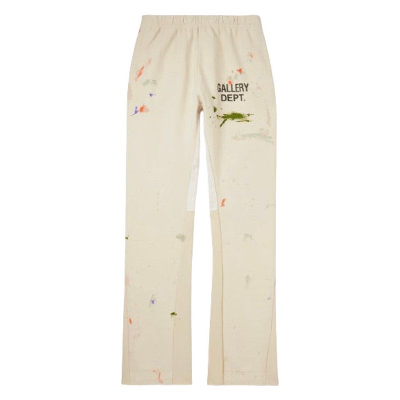 Gallery Dept. GD Painted Flare Sweatpant Cream