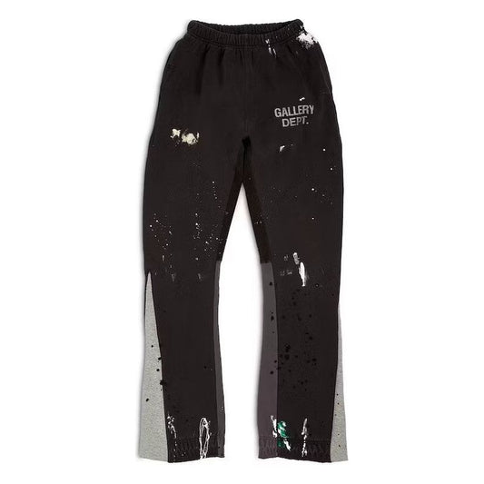 Gallery Dept. GD Painted Flare Sweatpant Vintage Black