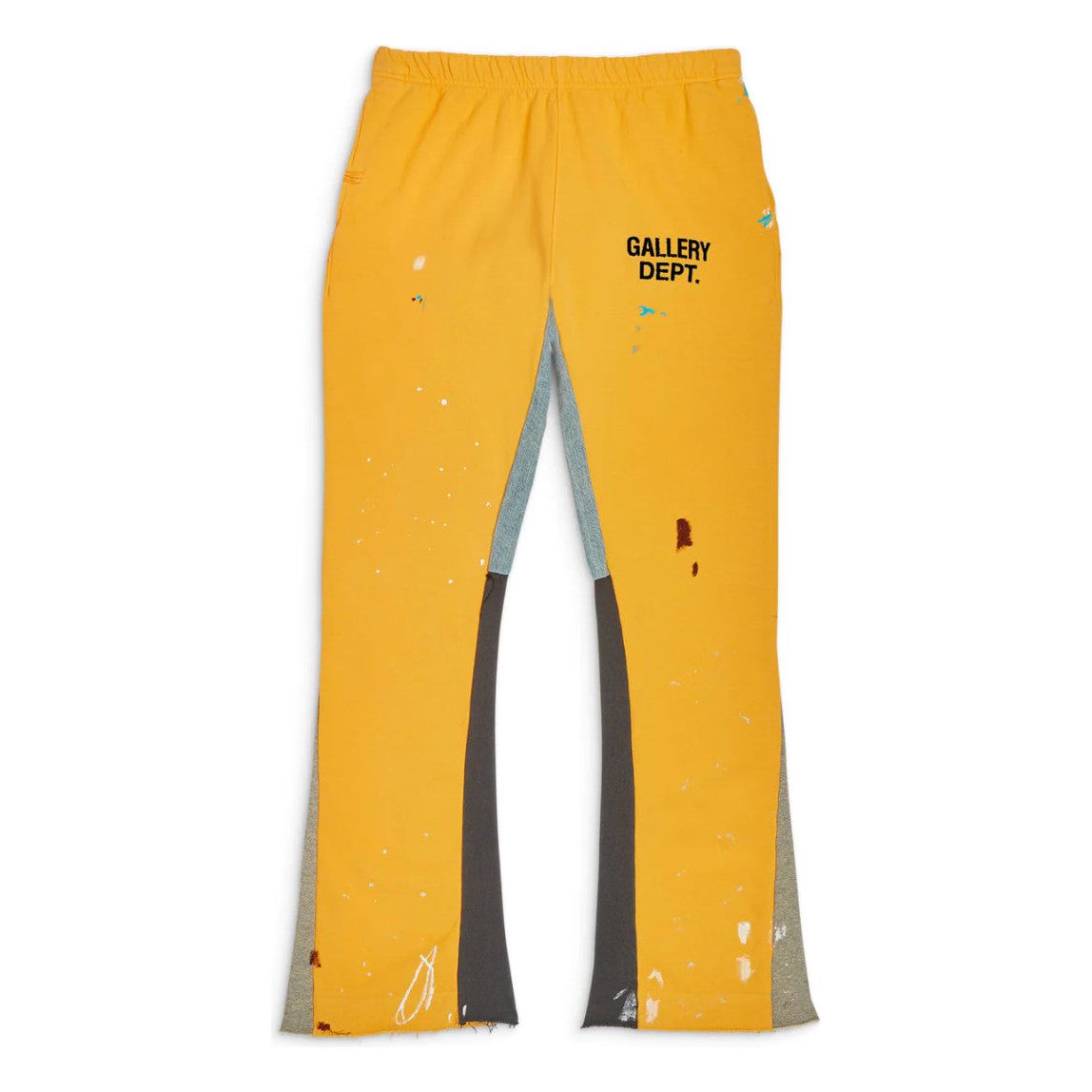 Gallery Dept. GD Painted Flare Sweatpant Yellow