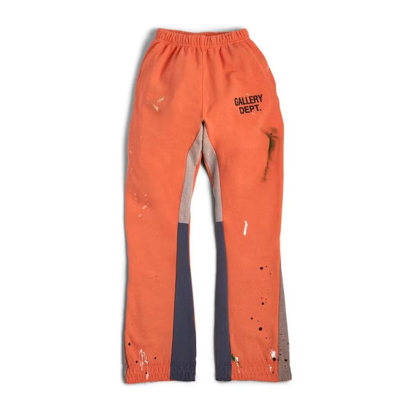 Gallery Dept. GD Painted Flare Sweatpants Orange