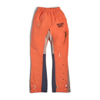 Gallery Dept. GD Painted Flare Sweatpants Orange