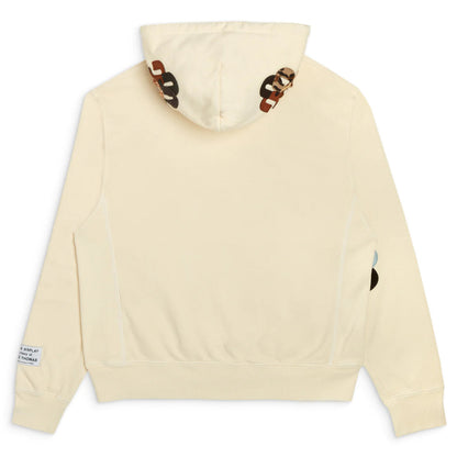 Gallery Dept. Painted G-Patch F***** Up Logo Hoodie Cream