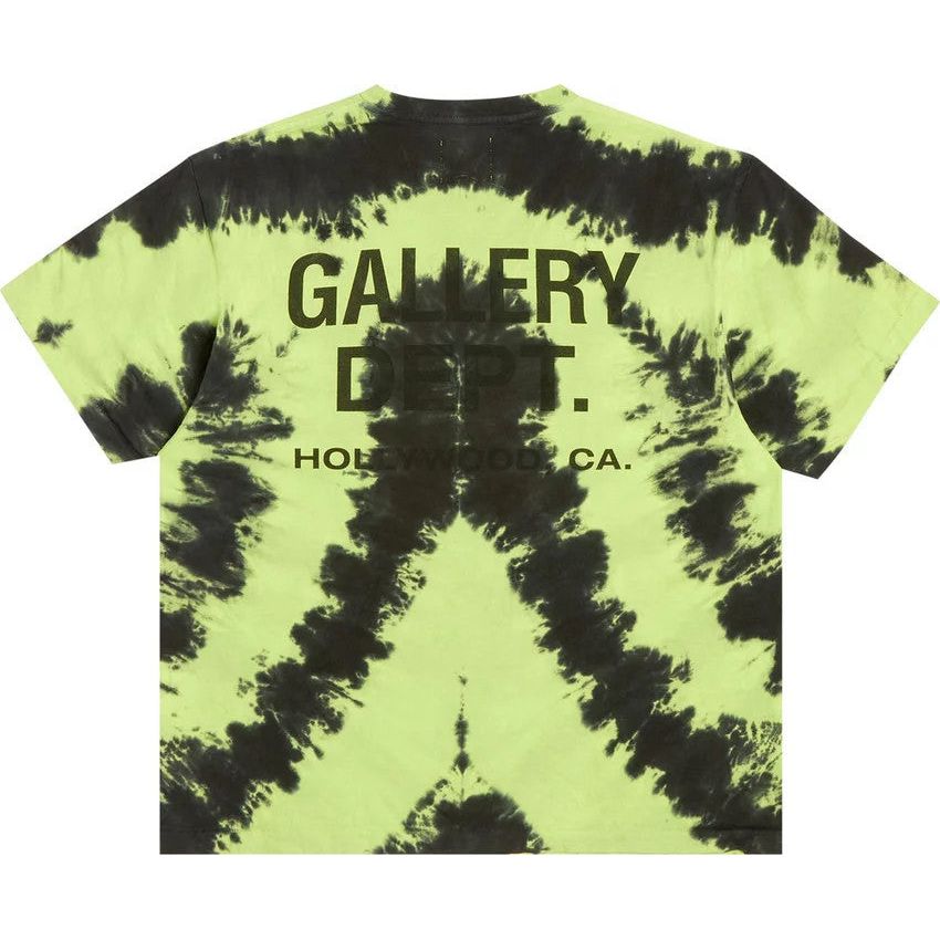 Gallery Dept. Souvenir Tee Tie Dye Lime Green