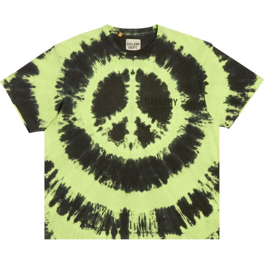 Gallery Dept. Souvenir Tee Tie Dye Lime Green