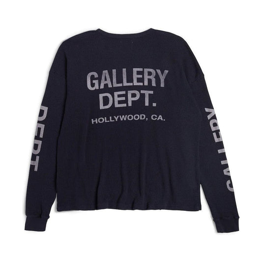 Gallery Dept. Thermal L/S T-shirt Black