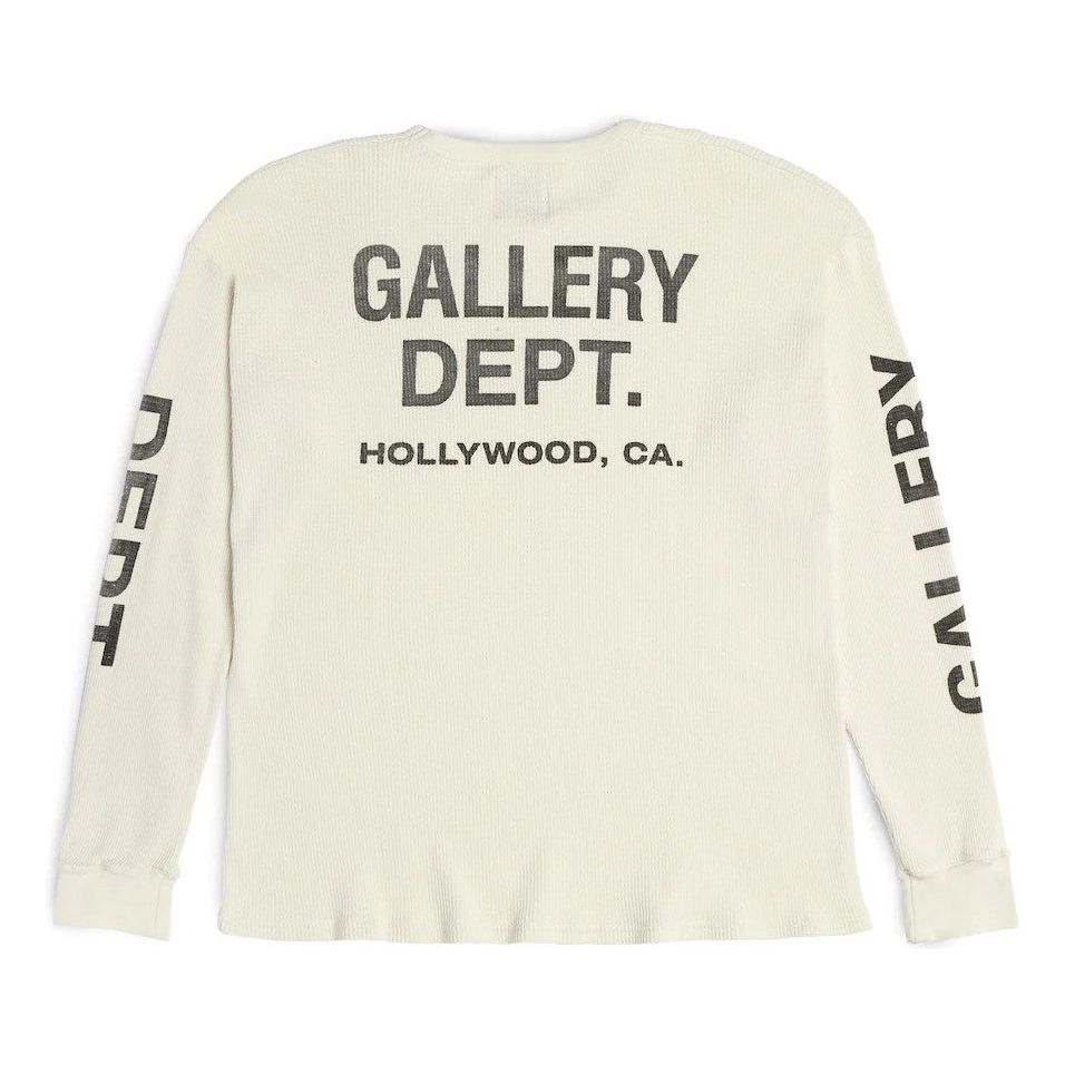 Gallery Dept. Thermal L/S T-shirt Cream