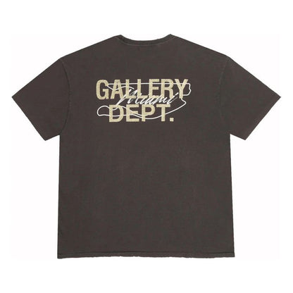 Gallery Dept. x Miami International Autodrome Auction Tee Vintage Black