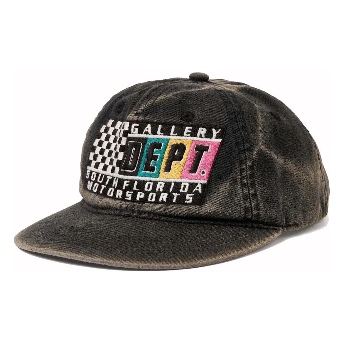 Gallery Dept. x Miami International Autodrome DEPT Motorsports Hat Vintage Black