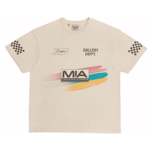 Gallery Dept. x Miami International Autodrome MIA Merch Tee Archival White