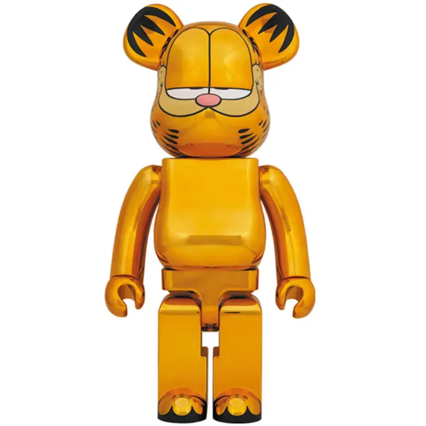 Bearbrick Garfield Chrome Ver. 1000% Gold