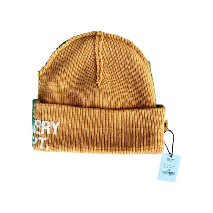 Gallery Dept. Topanga Logo Beanie Orange/Green