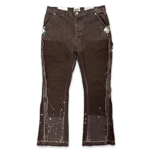 Gallery Dept. LA Flare Carpenter Pants Dark Brown