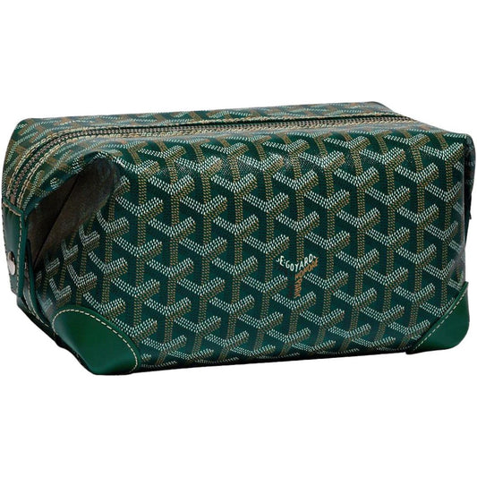 Goyard Boeing 25 Toilet Bag Green