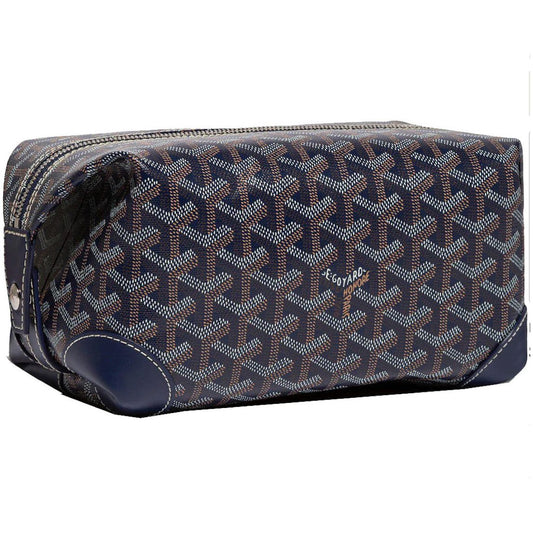 Goyard Boeing 25 Toilet Bag Navy Blue