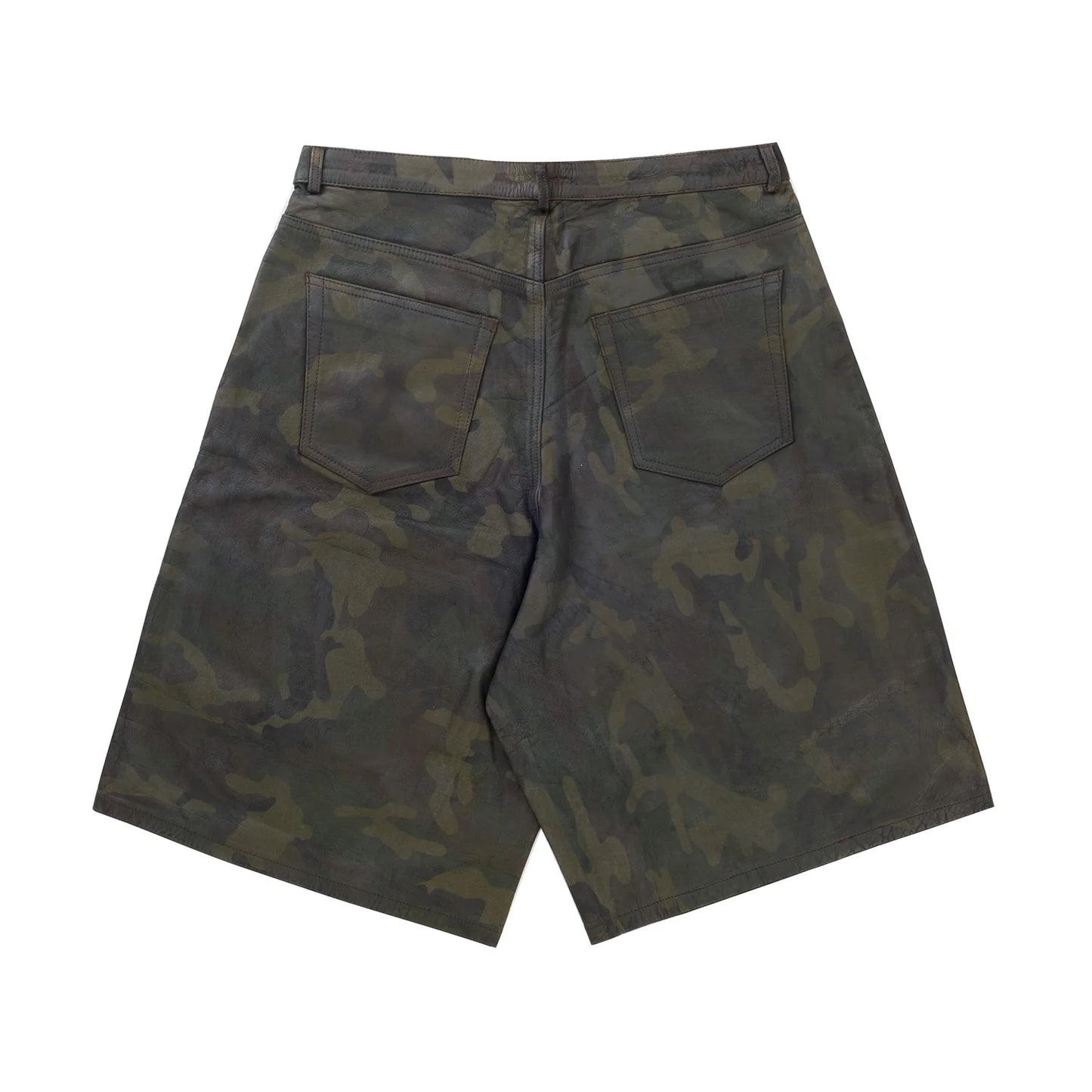 GV Gallery Barrack Leather Shorts Camo