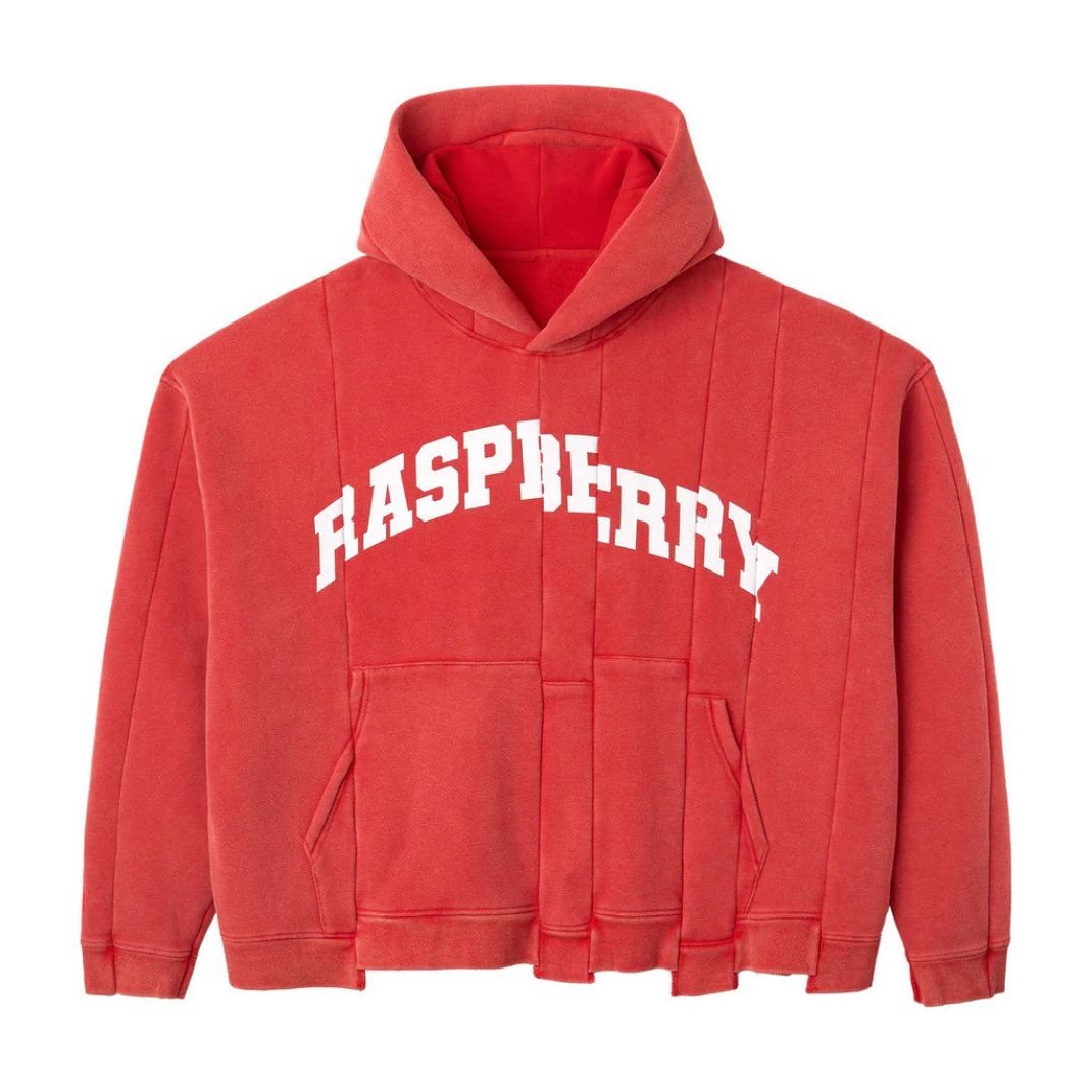 GV Gallery Raspberry Hills Spliced Hoodie Red