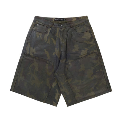 GV Gallery Barrack Leather Shorts Camo