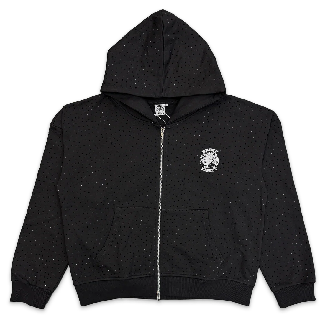 Saint Vanity VVS Zip-Up Hoodie Oreo